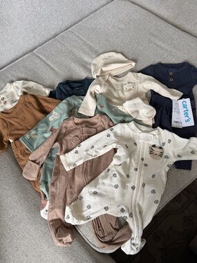 Carter’s Baby Boy Preemie Bundle